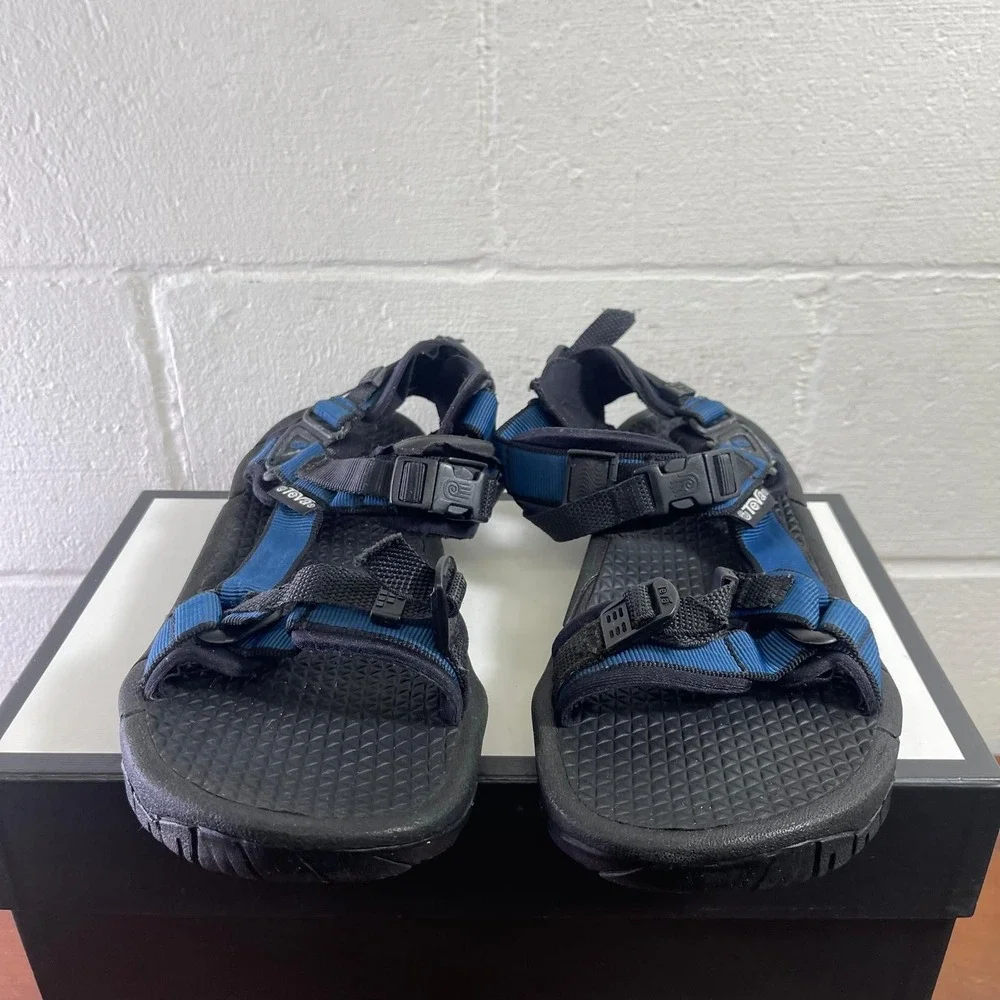 Teva Men's Blue Black‎ Sports Outdoor Hiking Sandals Strappy Size 11 M